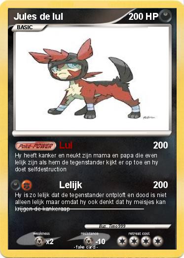 Pokemon Jules de lul