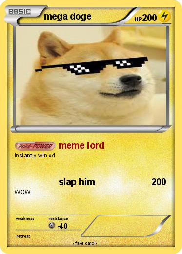 Pokemon mega doge