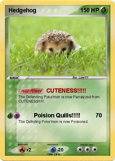 Pokemon Hedgehog