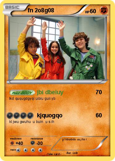 Pokemon fn 2o8g08