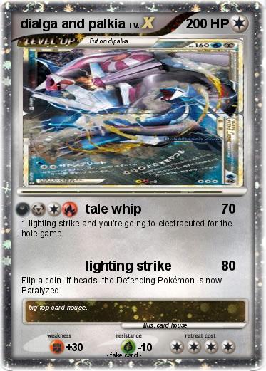 Pokemon dialga and palkia