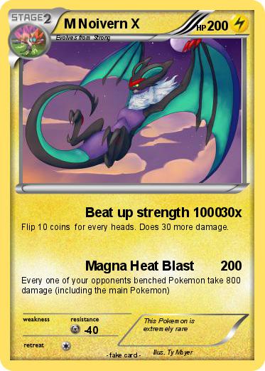 Pokemon M Noivern X