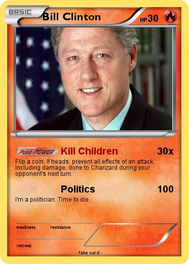 Pokemon Bill Clinton