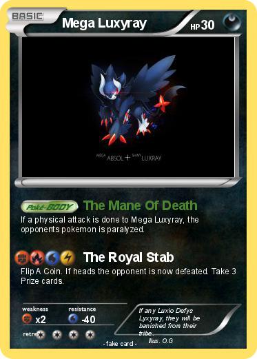 Pokemon Mega Luxyray