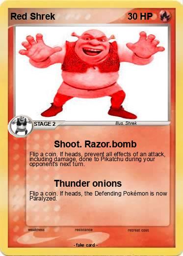 Pokemon Red Shrek