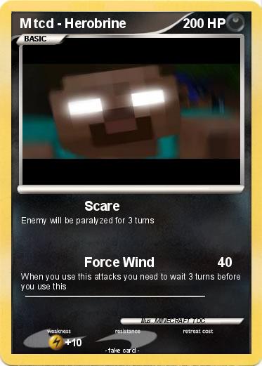 Pokemon M tcd - Herobrine