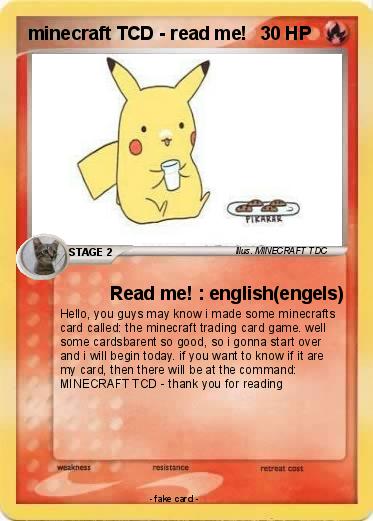 Pokemon minecraft TCD - read me!