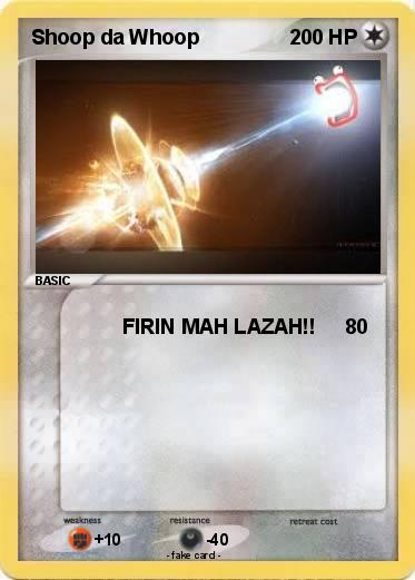 Pokemon Shoop da Whoop