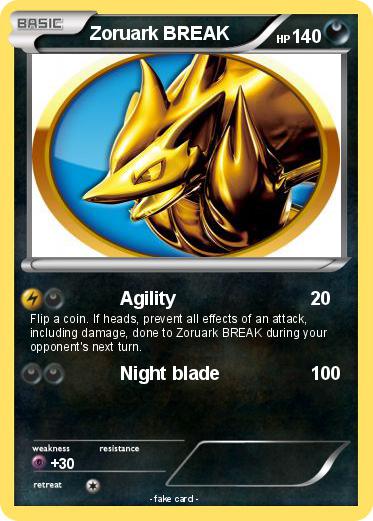 Pokemon Zoruark BREAK