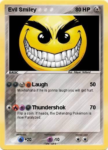 Pokemon Evil Smiley