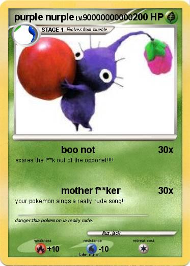 Pokemon purple nurple