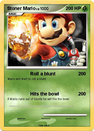 Pokemon Stoner Mario