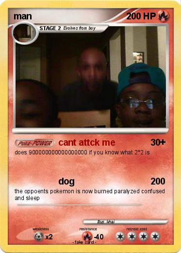 Pokemon man