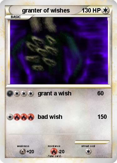 Pokemon granter of wishes