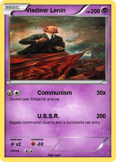 Pokemon Vladimir Lenin