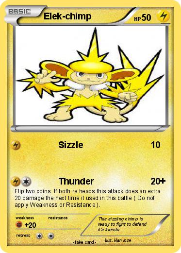 Pokemon Elek-chimp