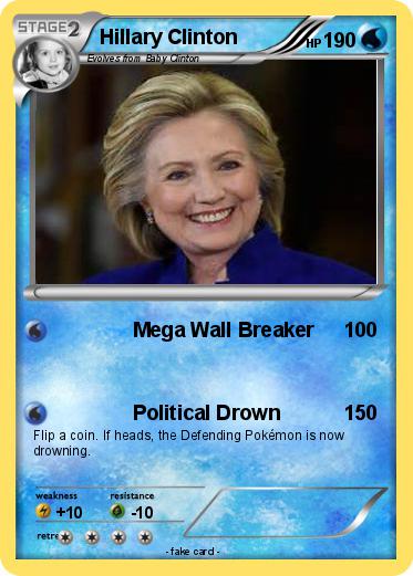 Pokemon Hillary Clinton
