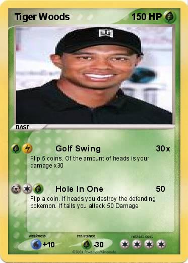 Pokemon Tiger Woods