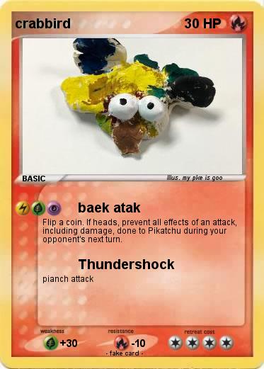 Pokemon crabbird