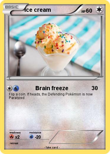 Pokemon ice cream