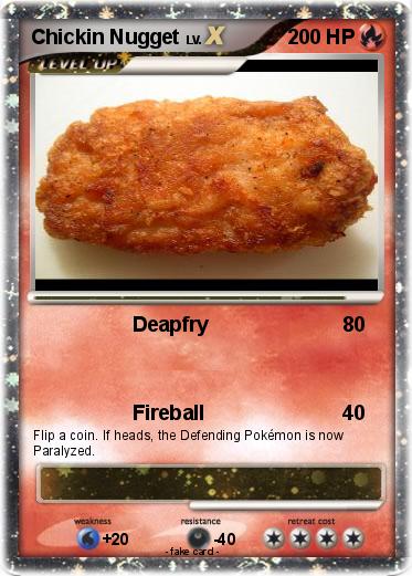 Pokemon Chickin Nugget