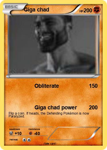 Pokemon Giga chad