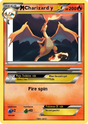 Pokemon Charizard y