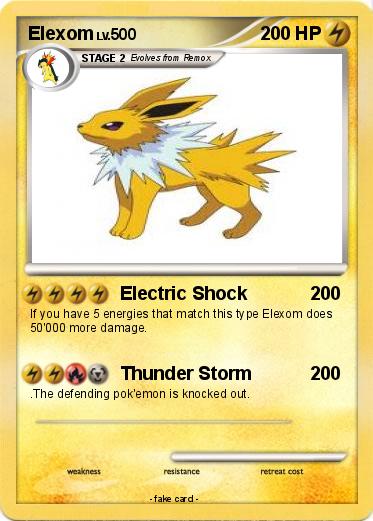 Pokemon Elexom