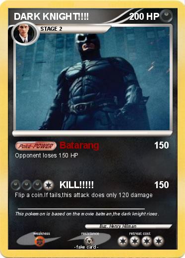 Pokemon DARK KNIGHT!!!!