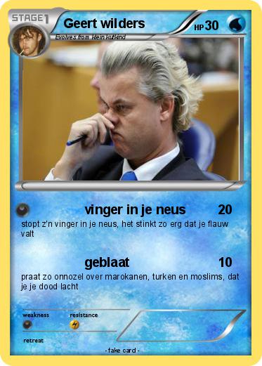Pokemon Geert wilders