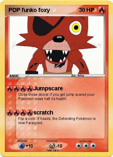 Pokemon POP funko foxy