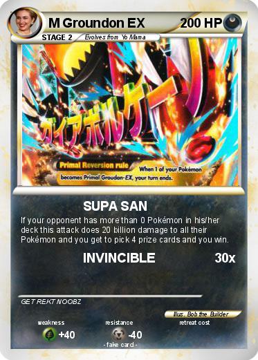 Pokemon M Groundon EX