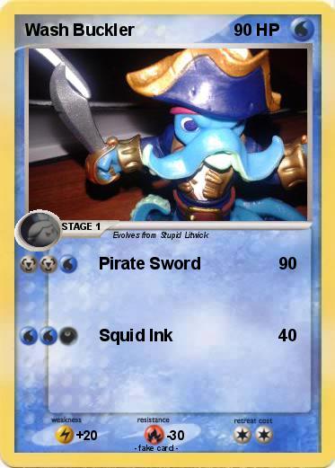 Pokemon Wash Buckler