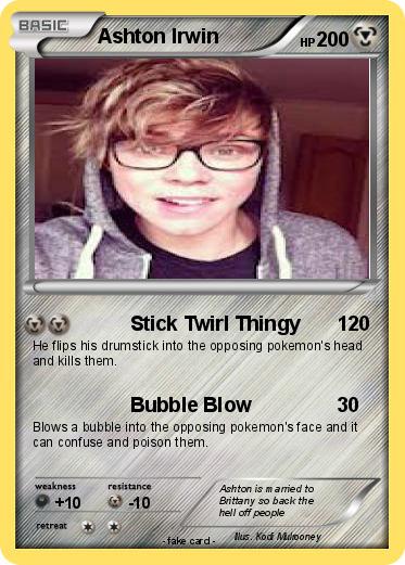 Pokemon Ashton Irwin