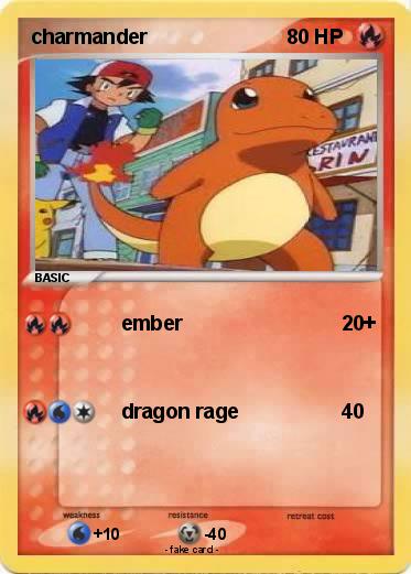 Pokemon charmander