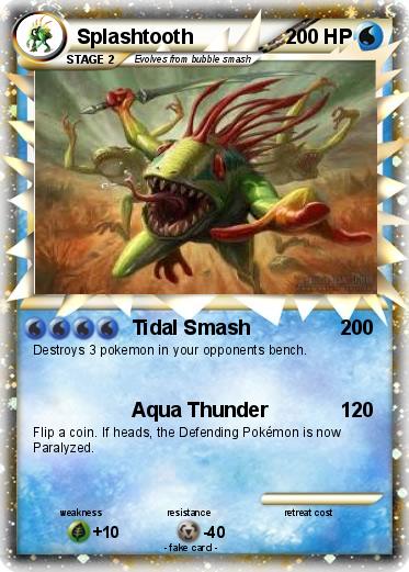 Pokemon Splashtooth