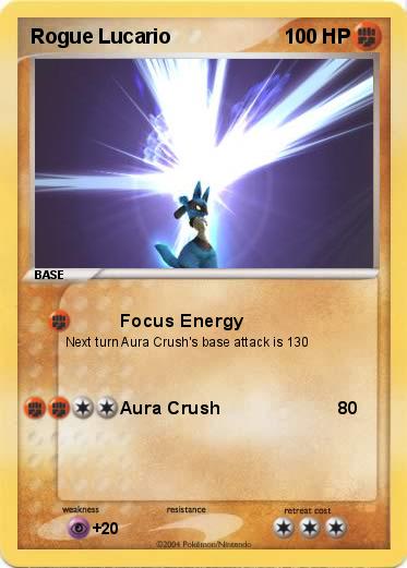 Pokemon Rogue Lucario