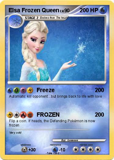 Pokemon Elsa Frozen Queen