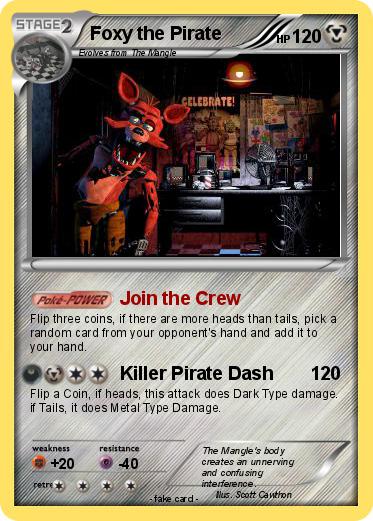 Pokemon Foxy the Pirate