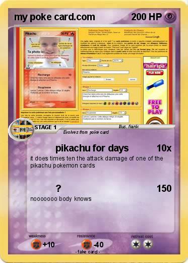 Pokemon my poke card.com