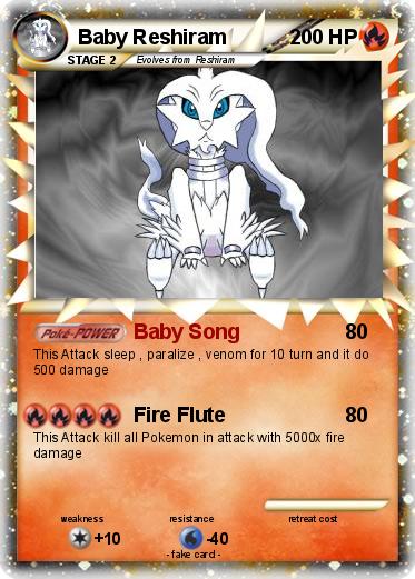 Pokemon Baby Reshiram