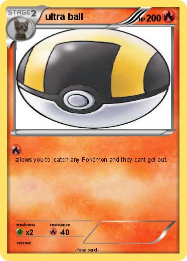 Pokemon ultra ball