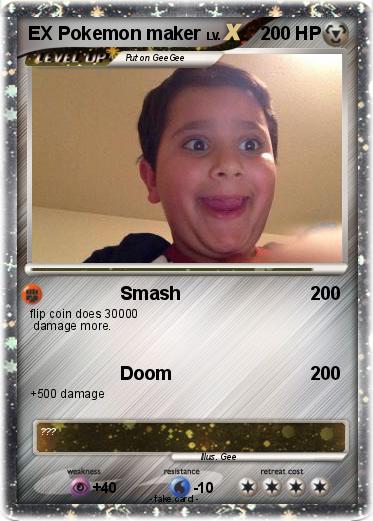 Pokemon EX Pokemon maker