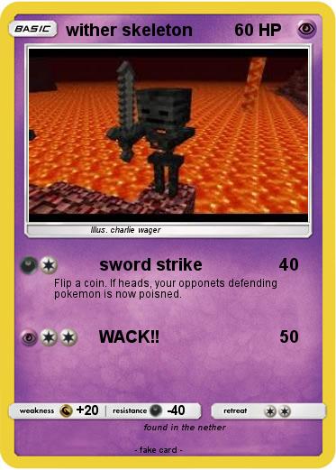 Pokemon wither skeleton