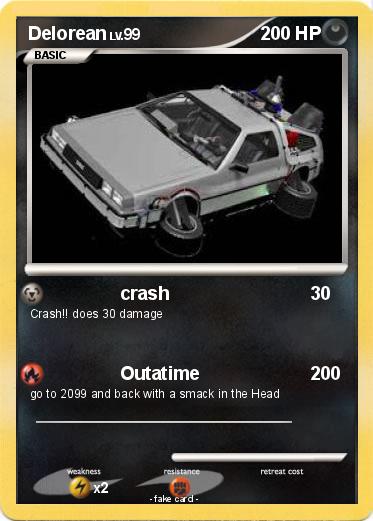 Pokemon Delorean