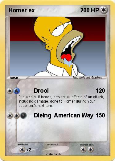 Pokemon Homer ex