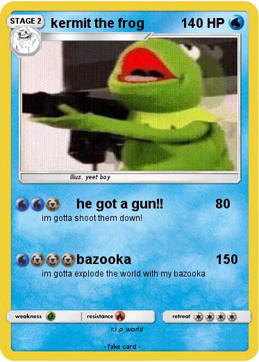 Pokemon kermit the frog