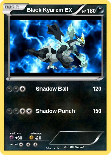 Pokemon Black Kyurem EX