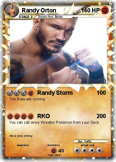 Pokemon Randy Orton