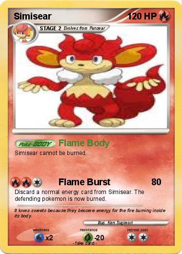 Pokemon Simisear